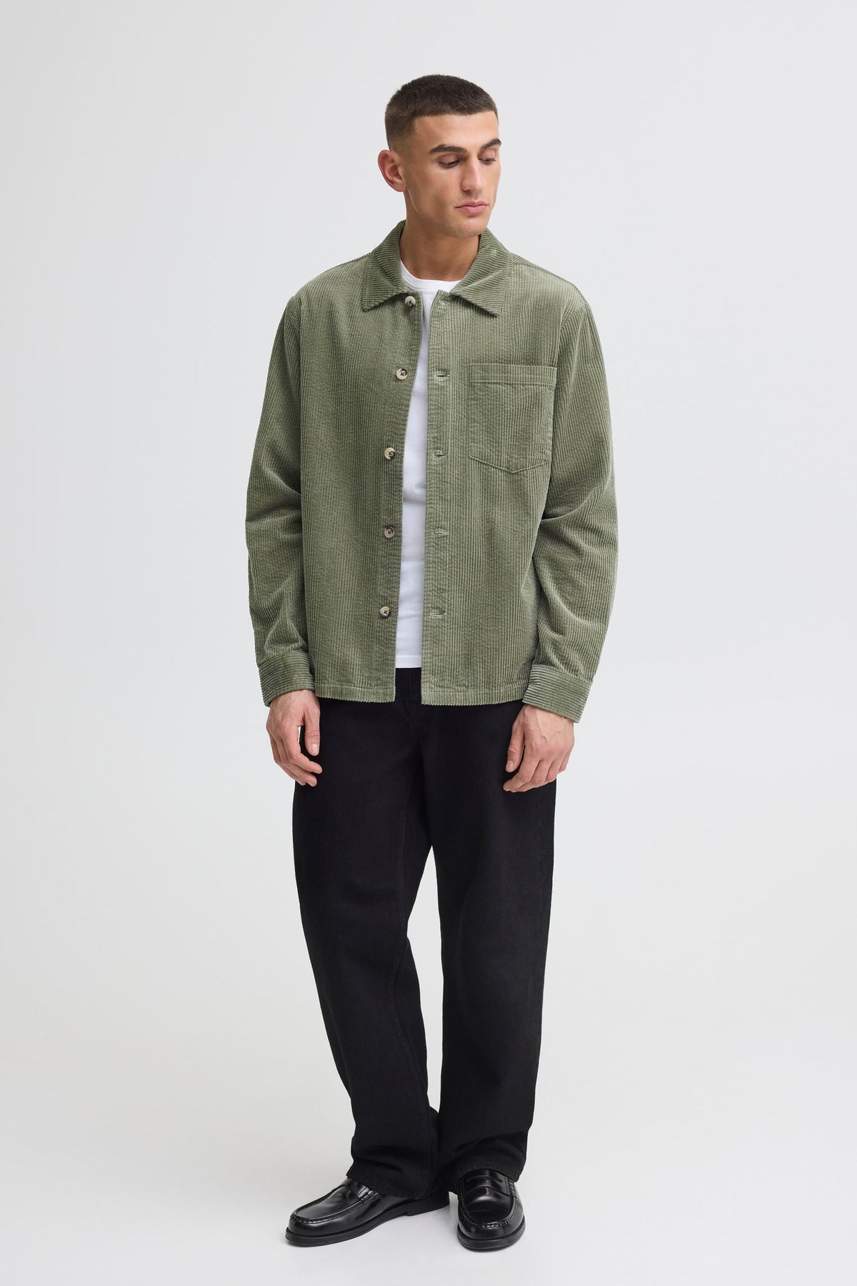 SOLID – Chemise en Velours Côtelé Sdingvi