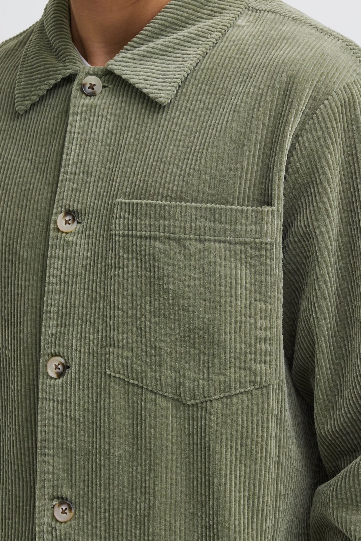 SOLID – Chemise en Velours Côtelé Sdingvi