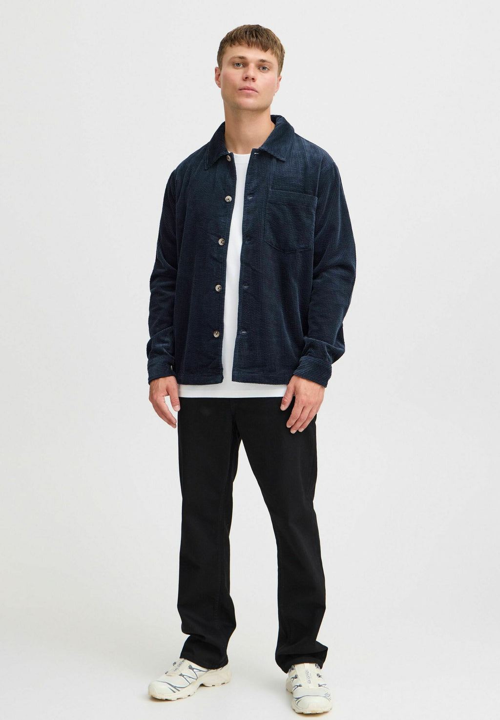 SOLID – Chemise en Velours Côtelé Sdingvi