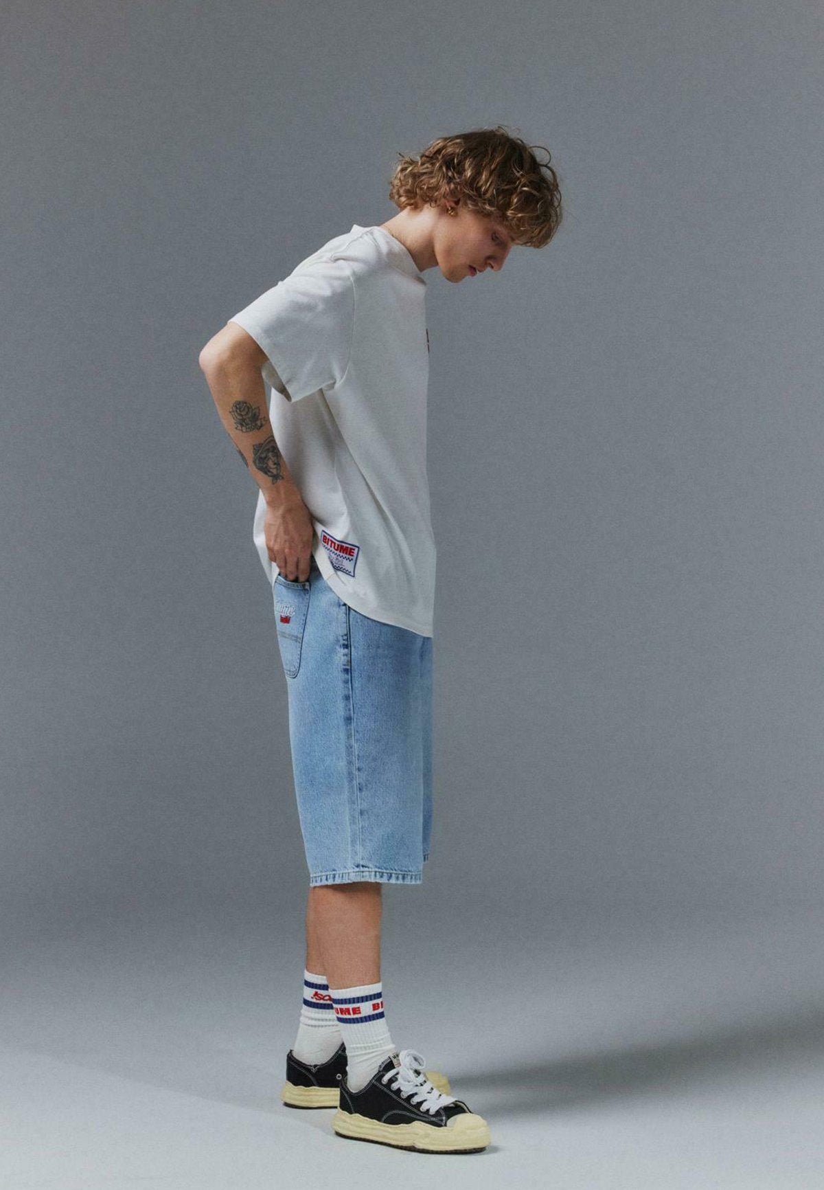 SOLID – Short en Jean SDTommy Blaise Loose