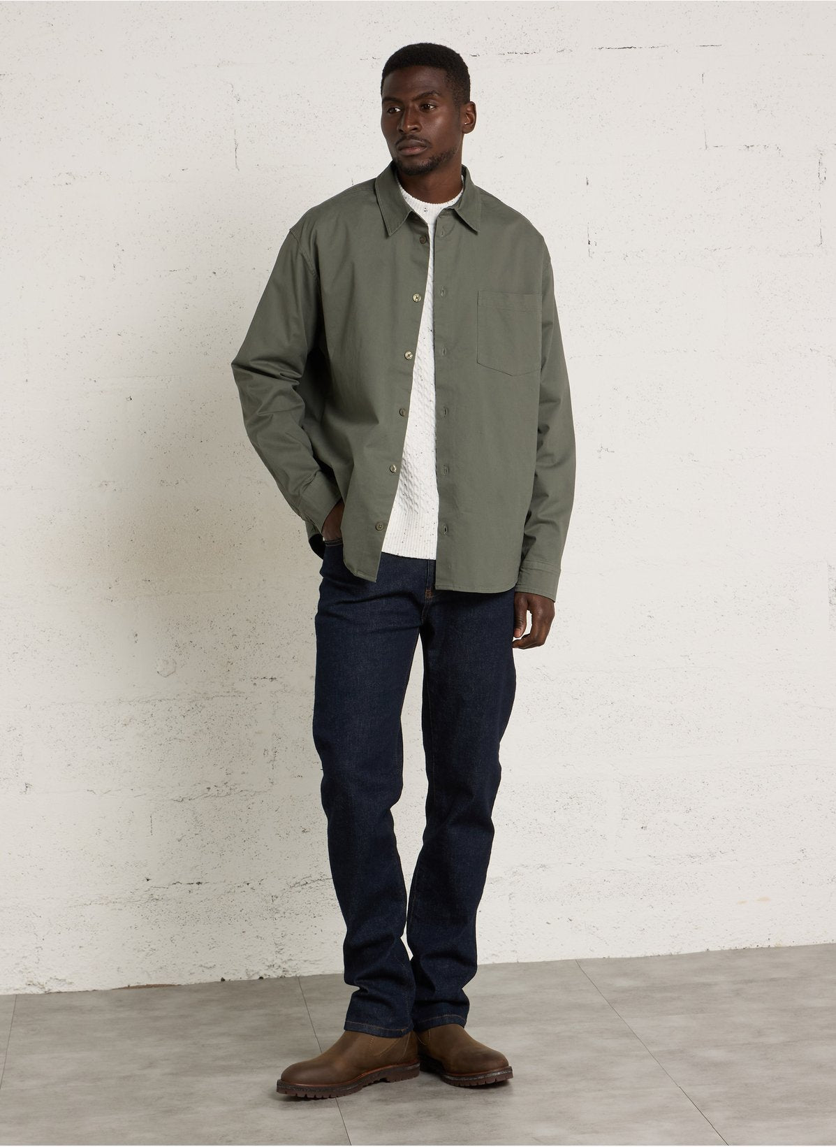 CASUAL FRIDAY - Chemise Droite Cfraul