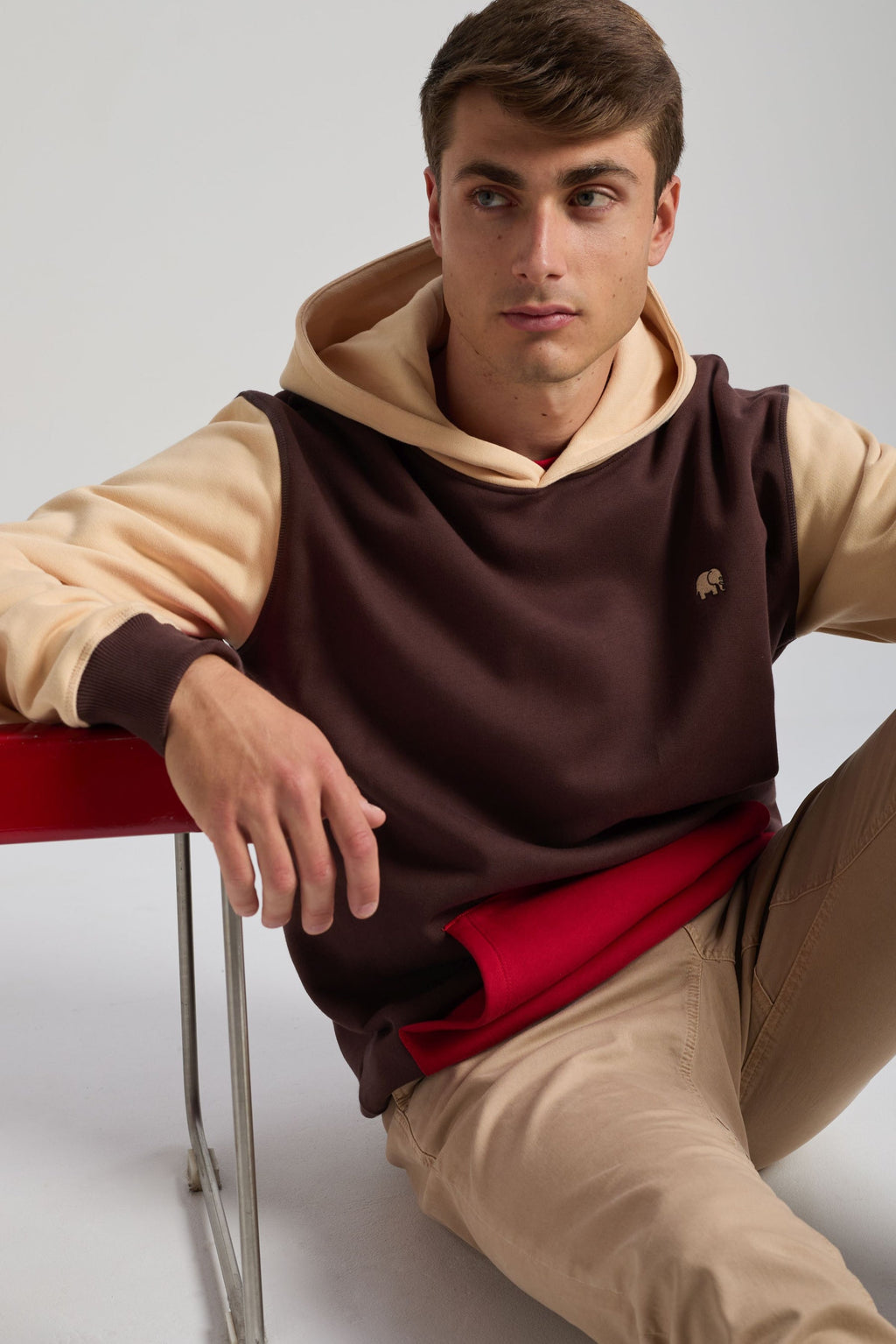 Color Block Hoodie – Sweat à Capuche Color Block Hoodie