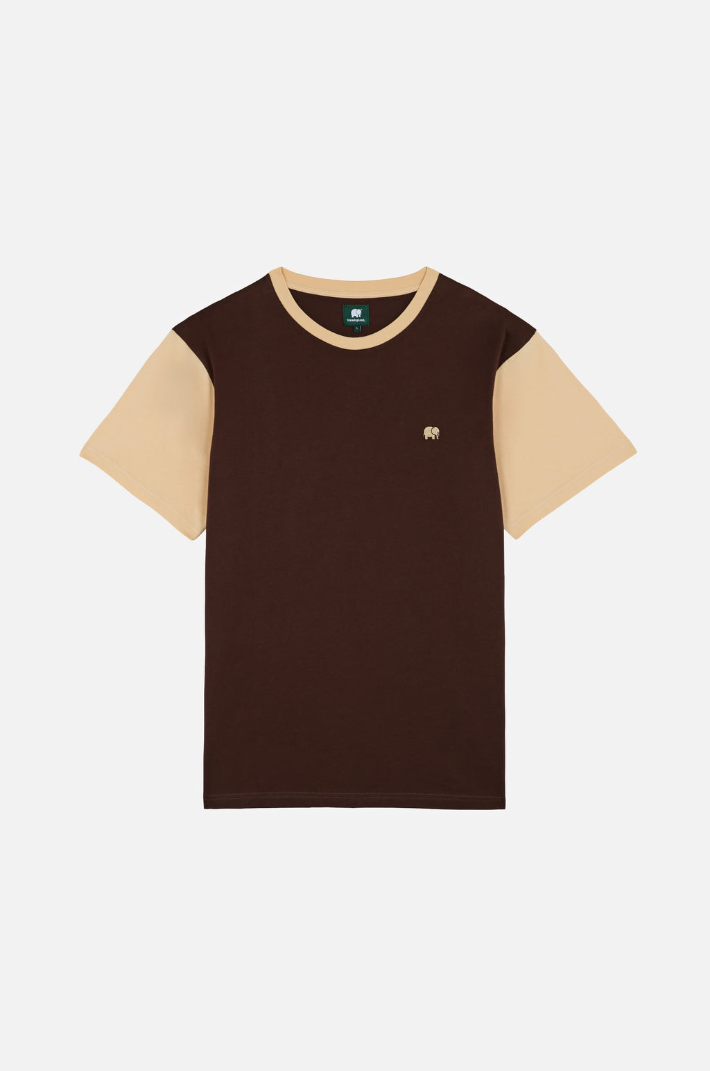 TRENDSPLANT – T-shirt Solemnity Brown