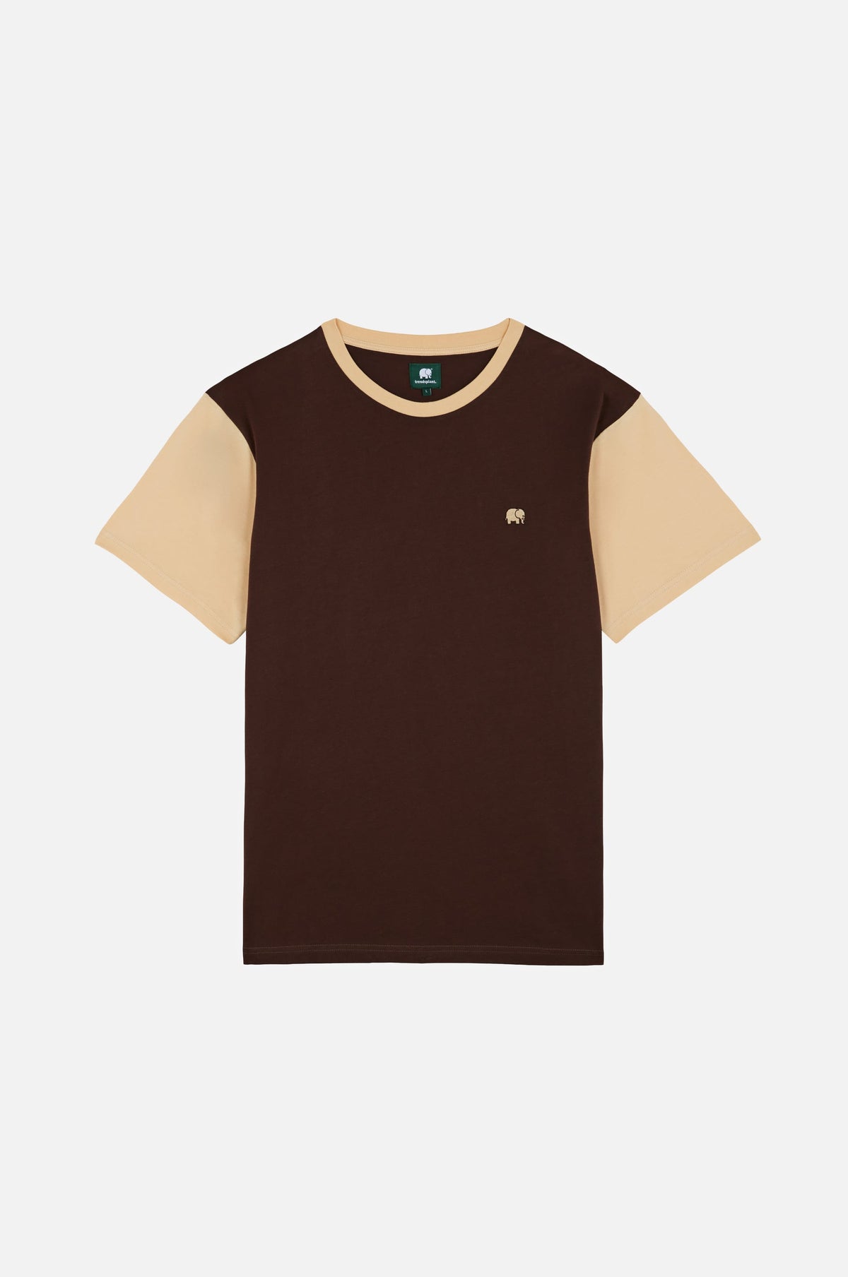 TRENDSPLANT – T-shirt Solemnity Brown