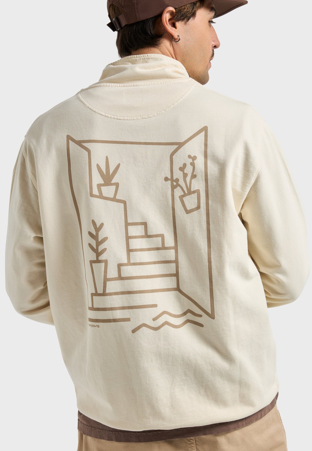 TRENDSPLANT – Sweatshirt Sant Miquel Zip