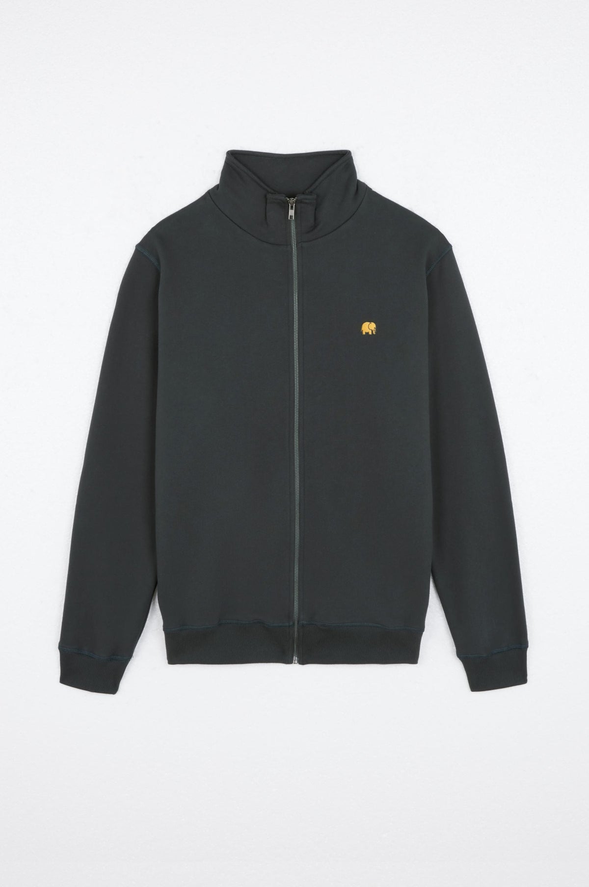 TRENDSPLANT – Sweatshirt Zippé Organic Essential Scarab Green