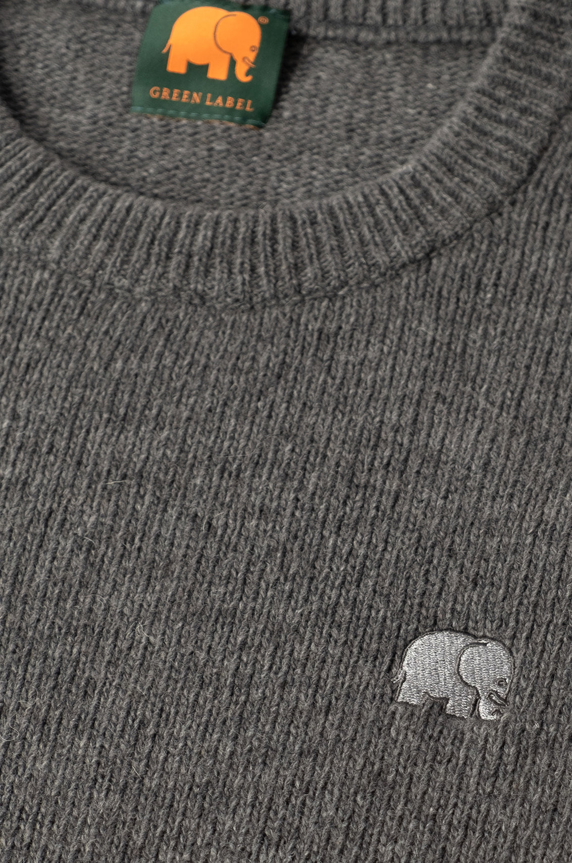 TRENDSPLANT – Pull en Maille Sella Knit Dark Heather Grey