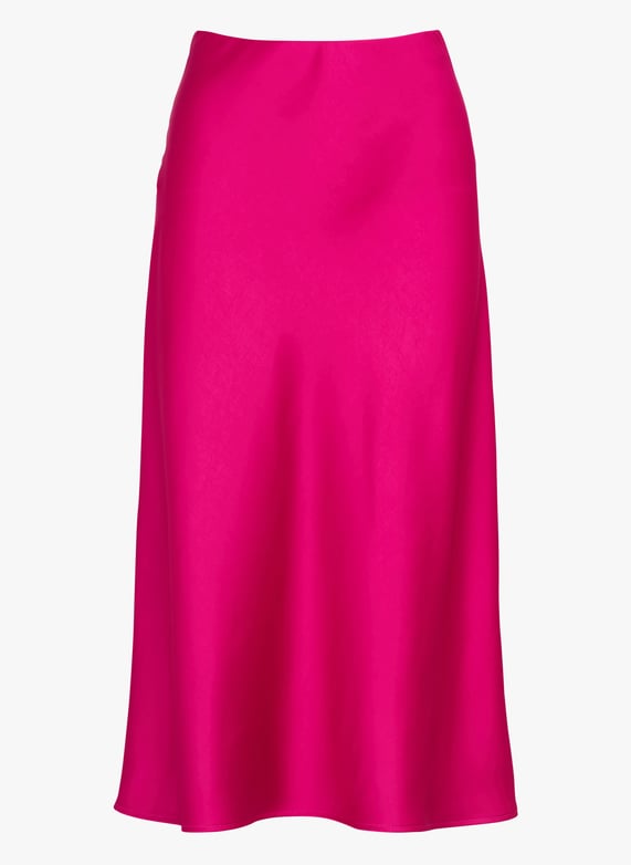 MPERIAL – Jupe Midi Taille Haute à Coupe Evasée