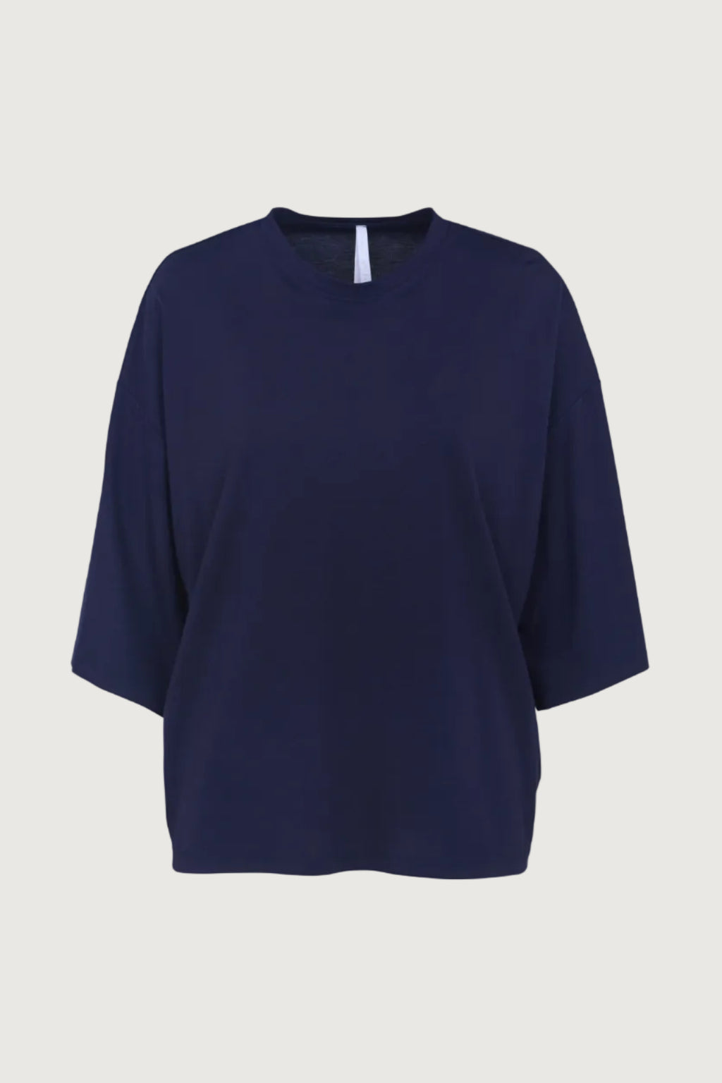 IMPERIAL – Tee-Shirt Fluide Manches Courtes Bleu Foncé