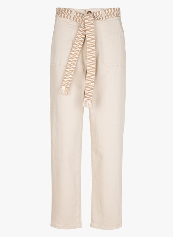 LA PETITE ÉTOILE – Pantalon Marisol avec Ceinture Ethnique