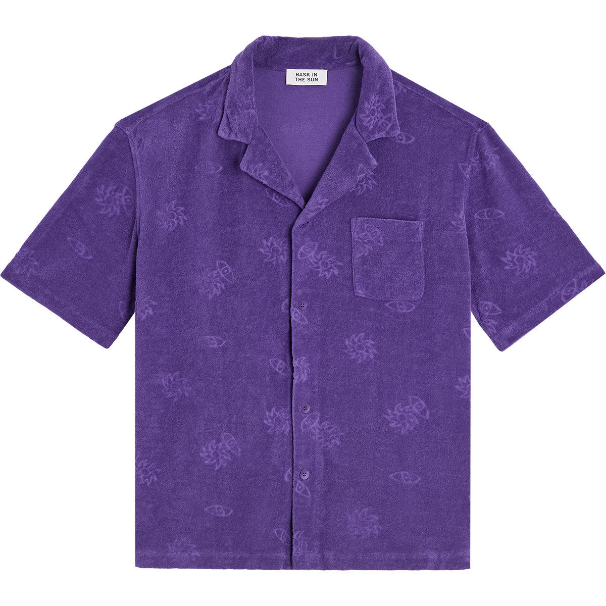 BASK IN THE SUN – Chemise Purple Dabi