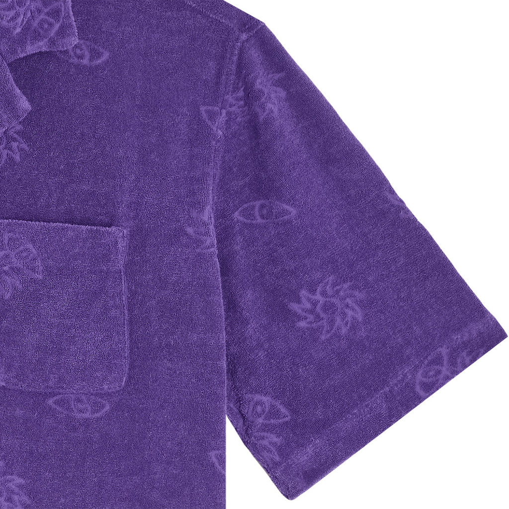 BASK IN THE SUN – Chemise Purple Dabi