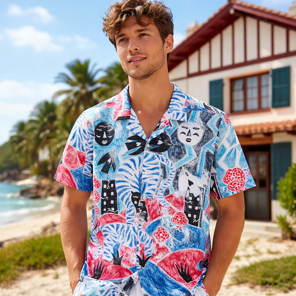BASK IN THE SUN – Chemise Paradise Shirt