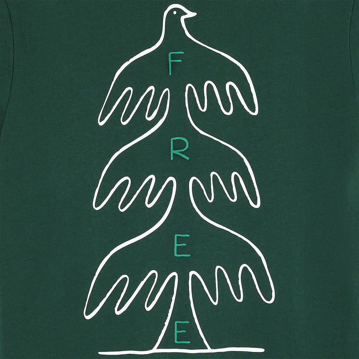 BASK IN THE SUN – T-shirt Free Forest