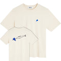 BASK IN THE SUN – T-shirt Heart Ivory