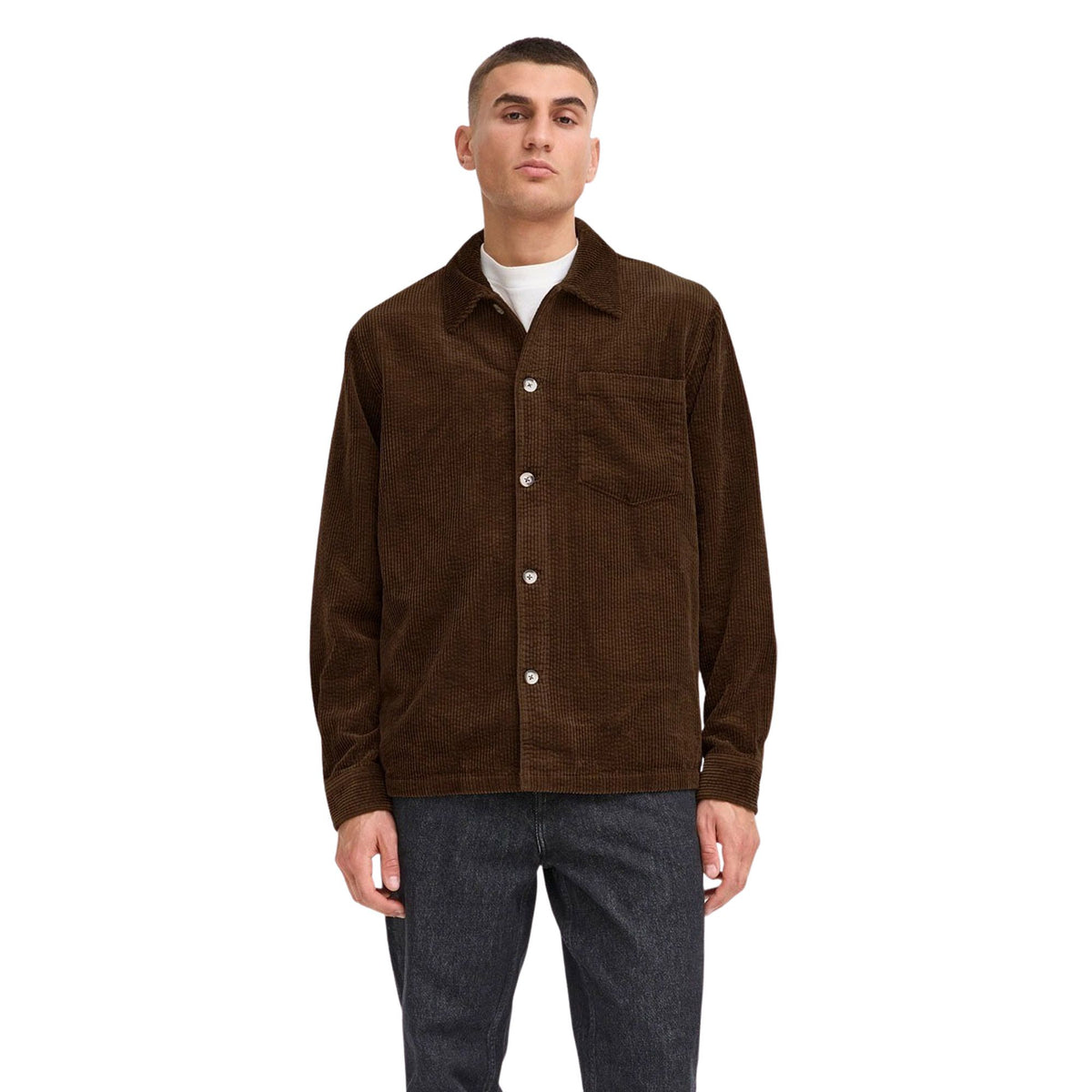 SOLID - Chemise SDingvi en Velours Côtelé