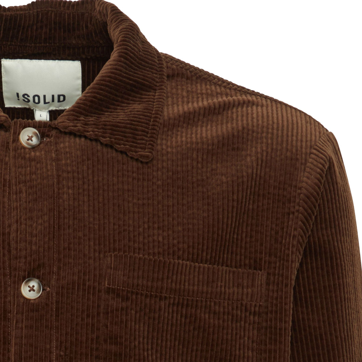 SOLID - Chemise SDingvi en Velours Côtelé