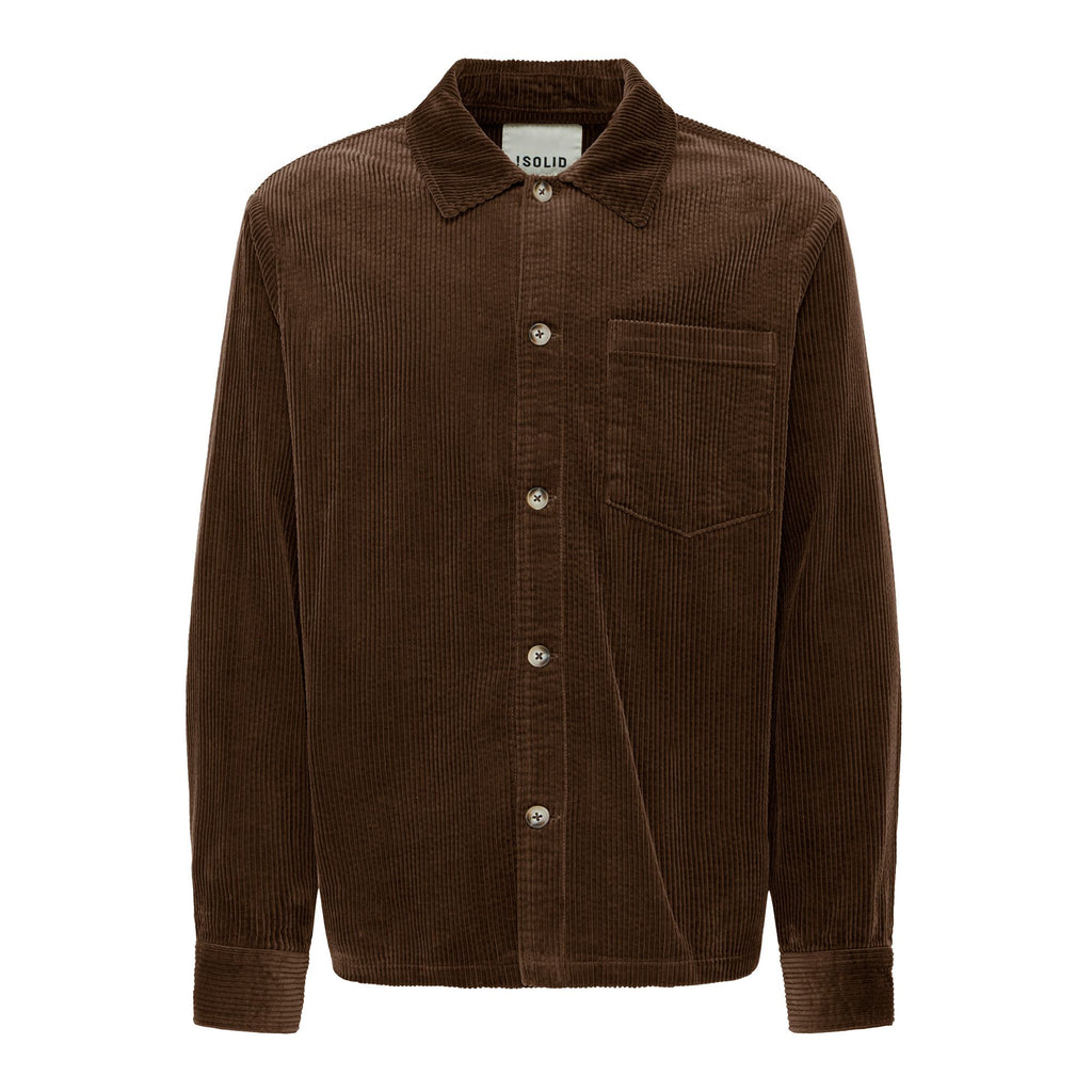 SOLID - Chemise SDingvi en Velours Côtelé