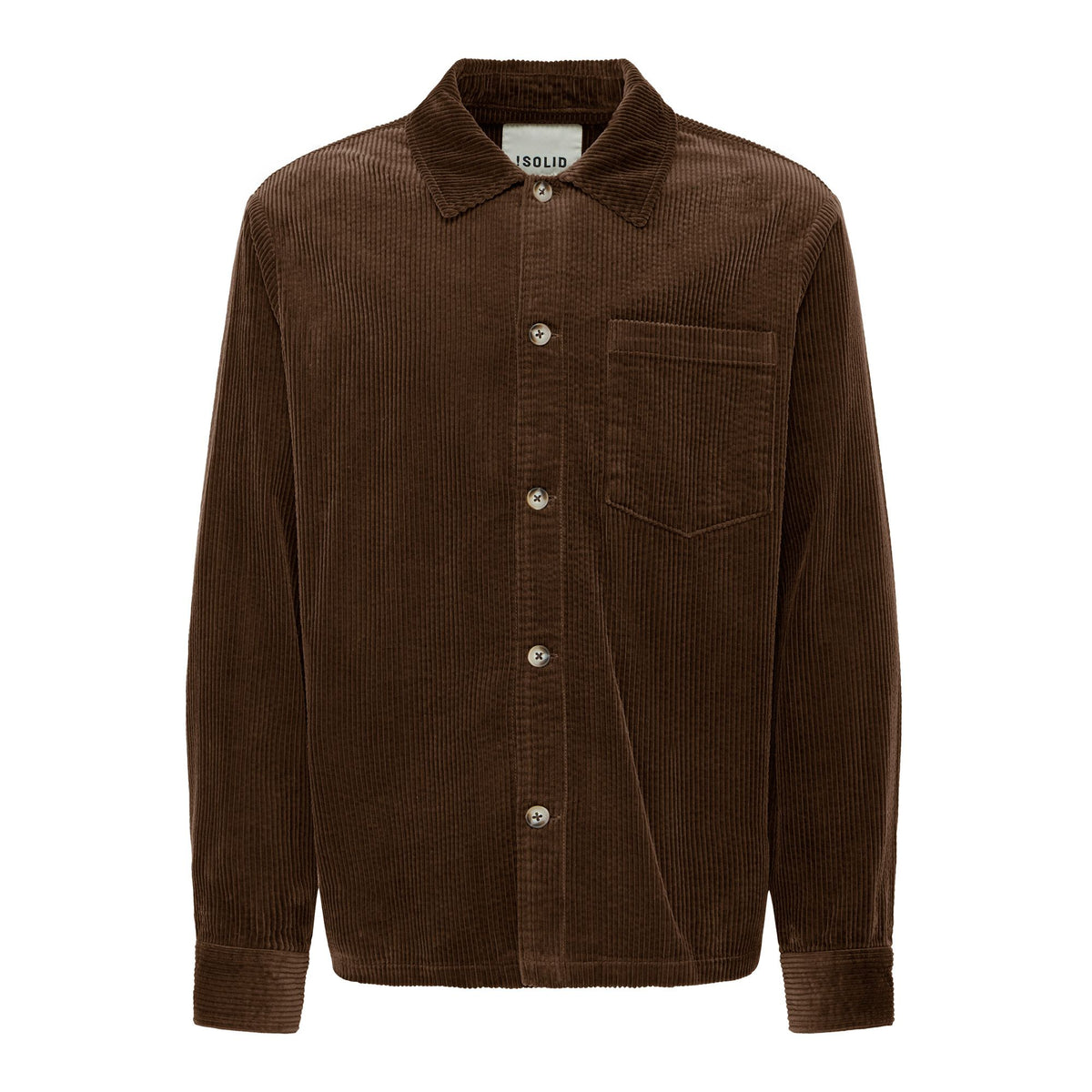 SOLID - Chemise SDingvi en Velours Côtelé