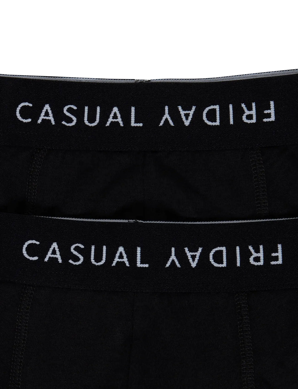 CASUAL FRIDAY – Lot de 2 Boxers Homme CFNorh Anthracite Black