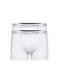 CASUAL FRIDAY – Lot de 2 boxers Homme CFNorh Bright White