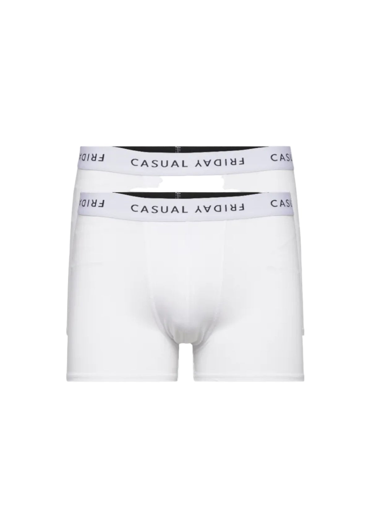 CASUAL FRIDAY – Lot de 2 boxers Homme CFNorh Bright White