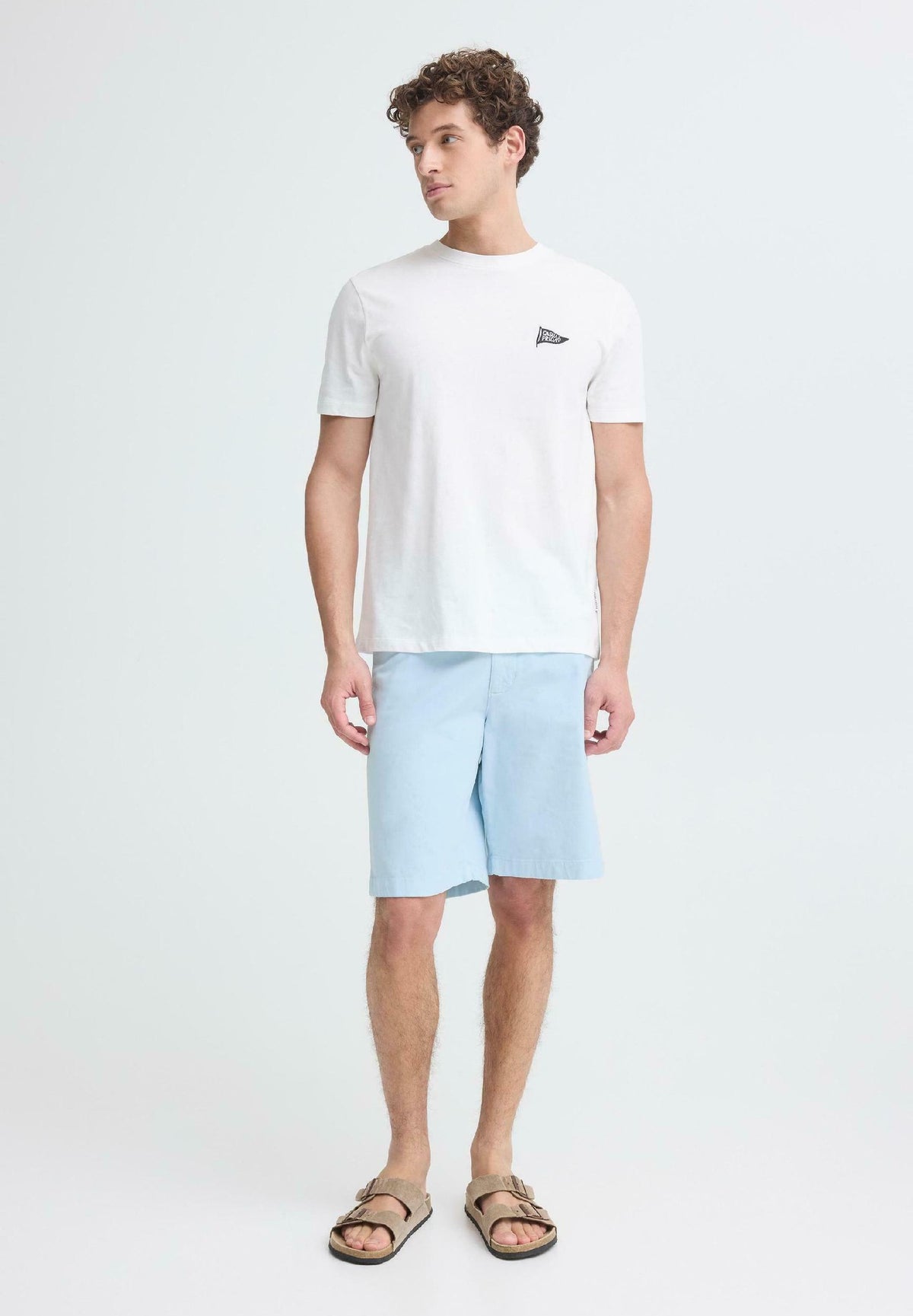 CASUAL FRIDAY – Short Chino Homme CFBennet Cerulean