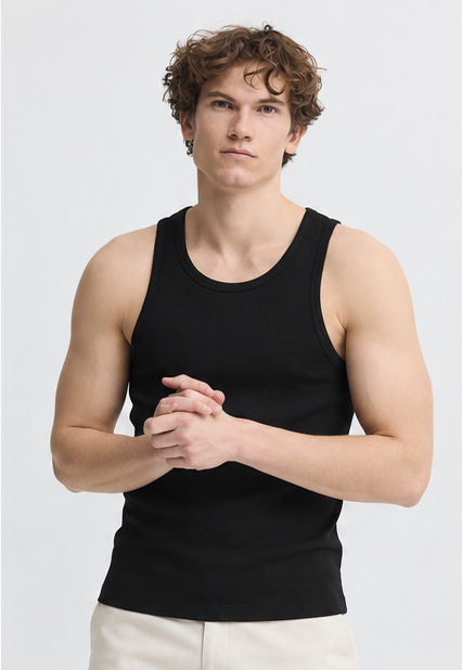CASUAL FRIDAY – Débardeur Homme CFSmeby Noir
