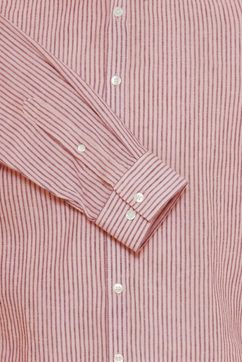 CASUAL FRIDAY – Chemise Homme CFEstrup LS Line Rouge