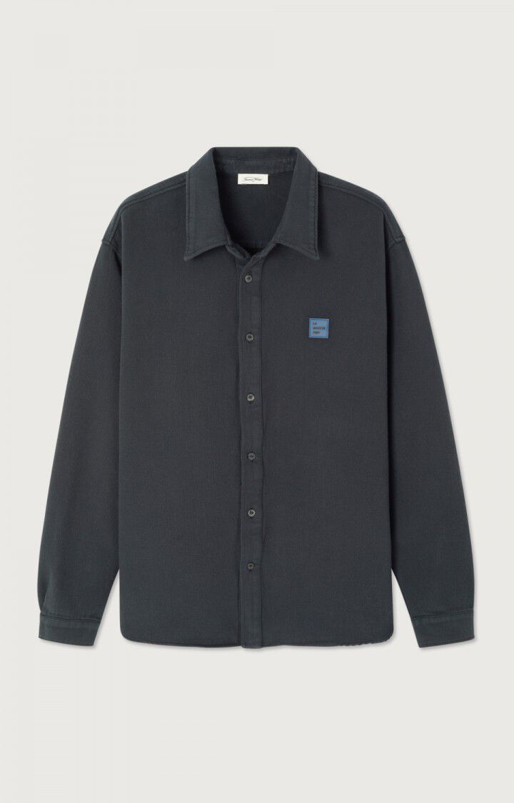 AMERICAN VINTAGE - Chemise Homme Afaz Carbone