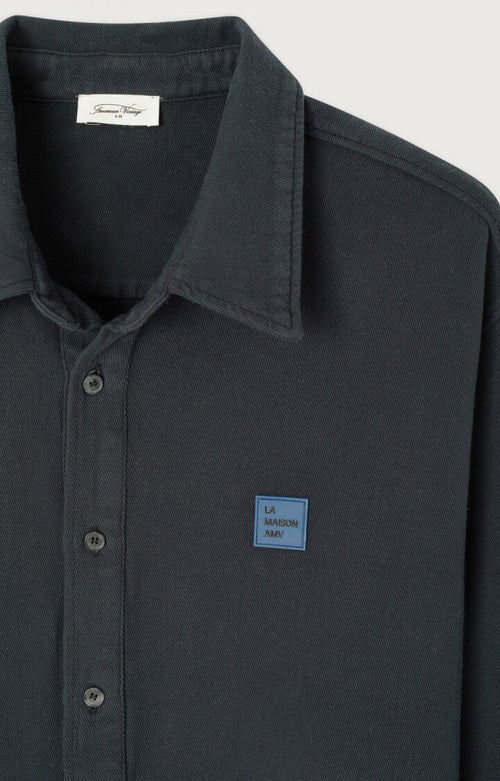 AMERICAN VINTAGE - Chemise Homme Afaz Carbone