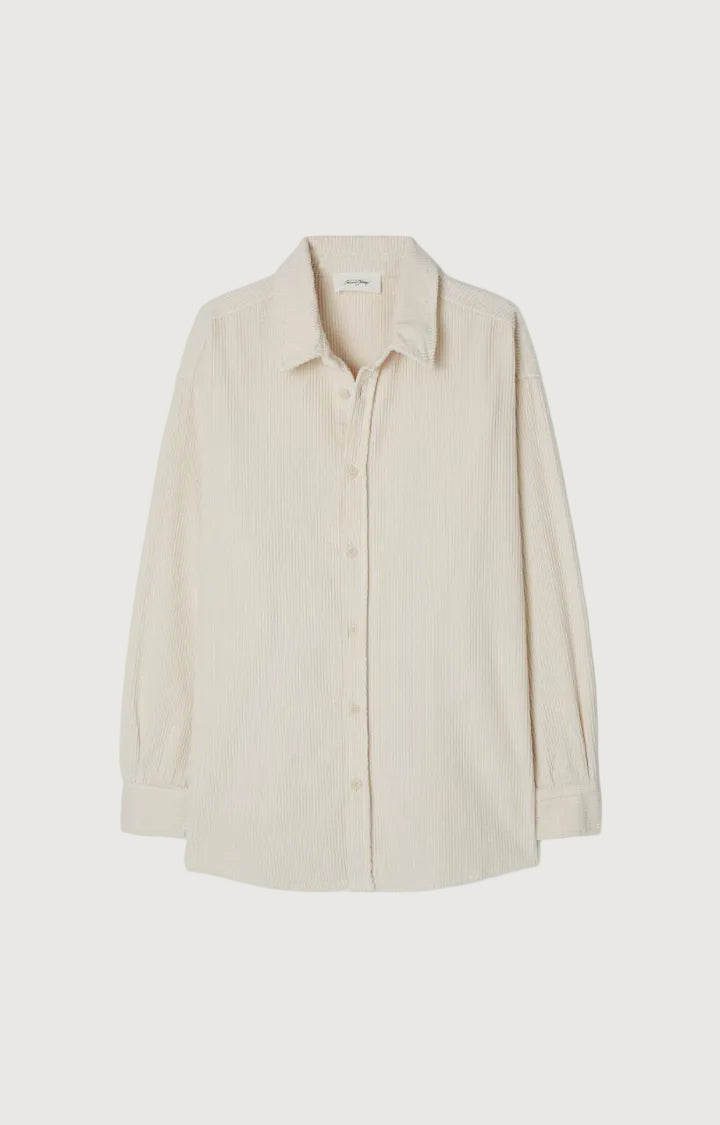 AMERICAN VINTAGE - Chemise Homme Padow Ecru