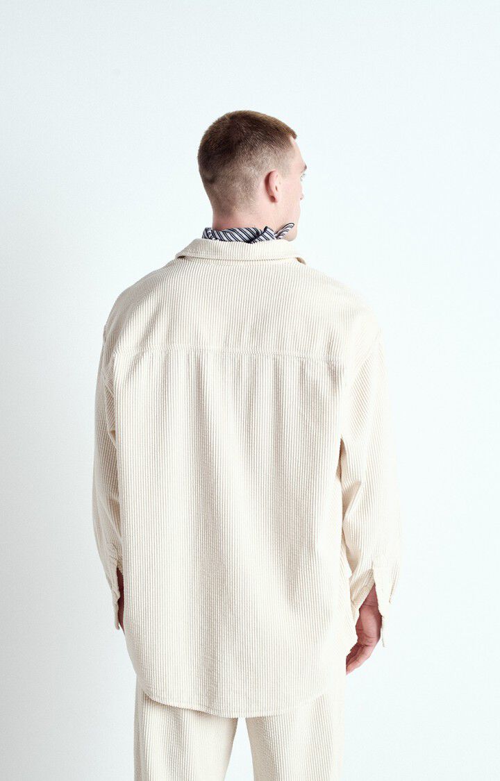 AMERICAN VINTAGE - Chemise Homme Padow Ecru