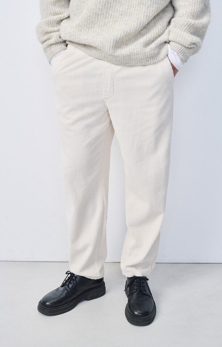 AMERICAN VINTAGE - Pantalon Homme Padow Ecru