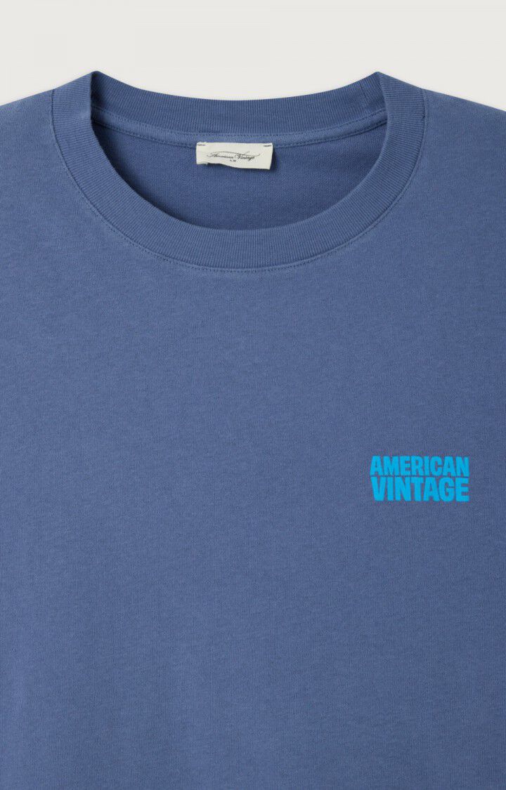 AMERICAN VINTAGE - T-shirt Homme Ykobow Azur
