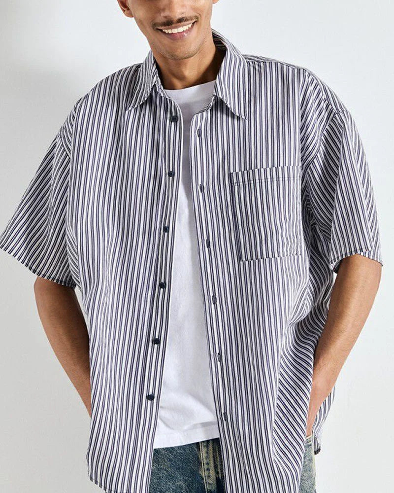 AMERICAN VINTAGE - Chemise Homme Ray Ocean
