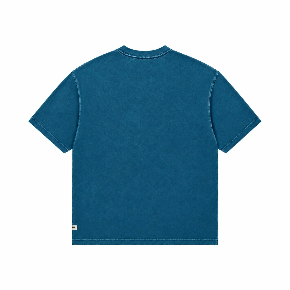 KULTE - T-Shirt Oversize Picto Vert D'eau