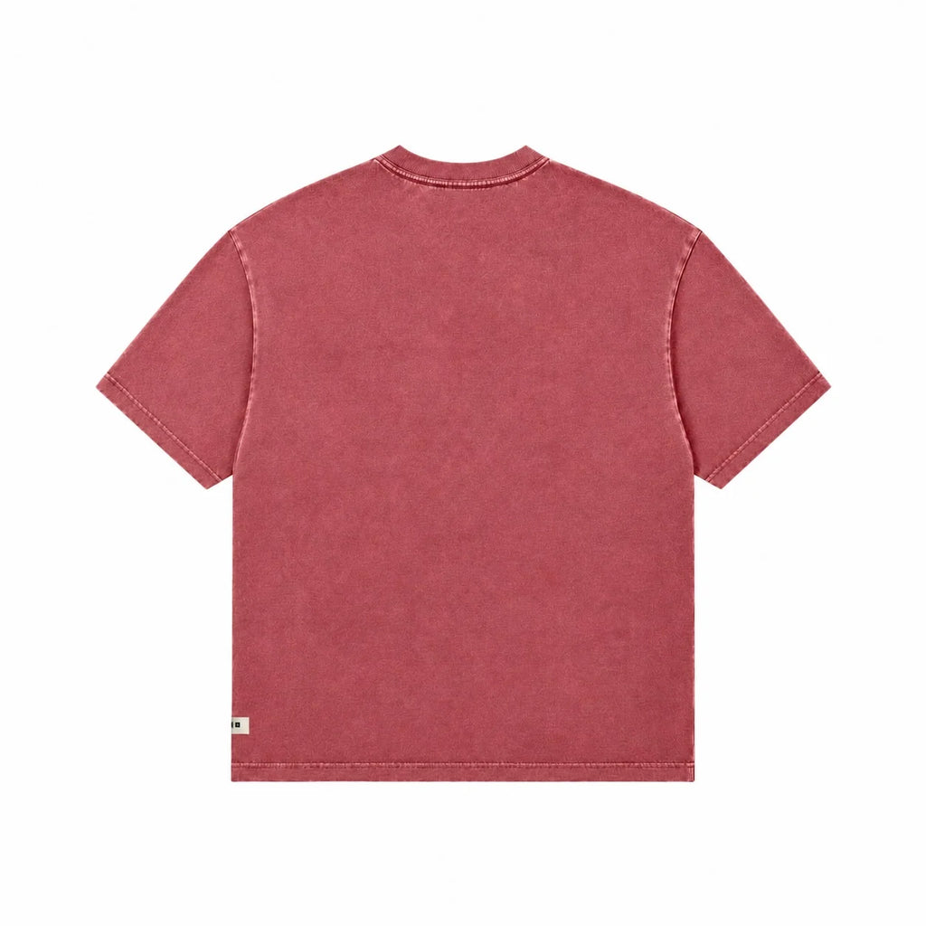 KULTE - T-Shirt Oversize Picto Brick Dusty