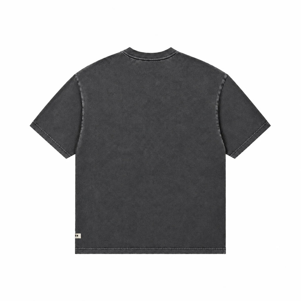 KULTE - T-Shirt Oversize Picto Anthracite