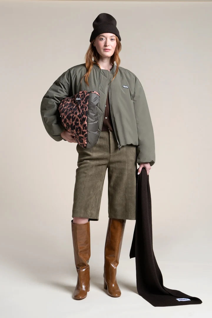FLOTTE - Veste Alesia Bomber Imperméable Kaki