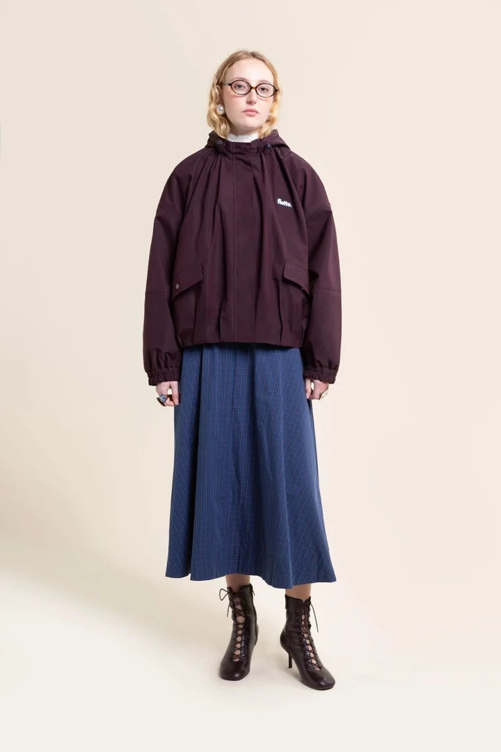 FLOTTE - Veste Garance Imperméable Cassis
