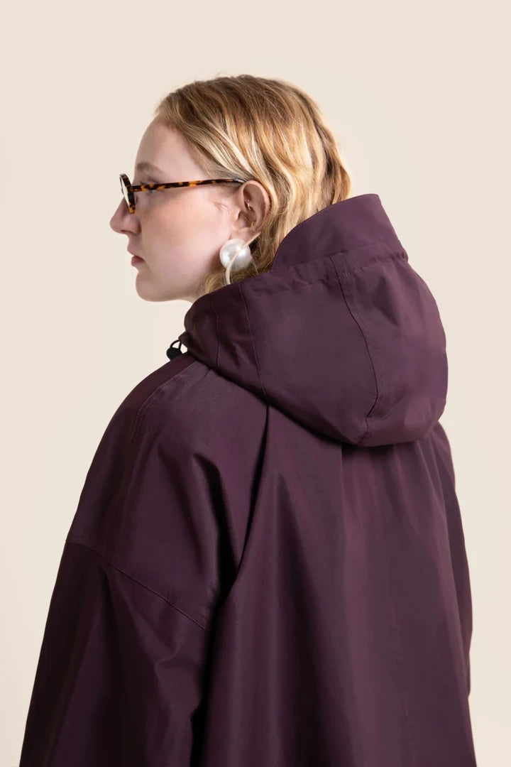 FLOTTE - Veste Garance Imperméable Cassis
