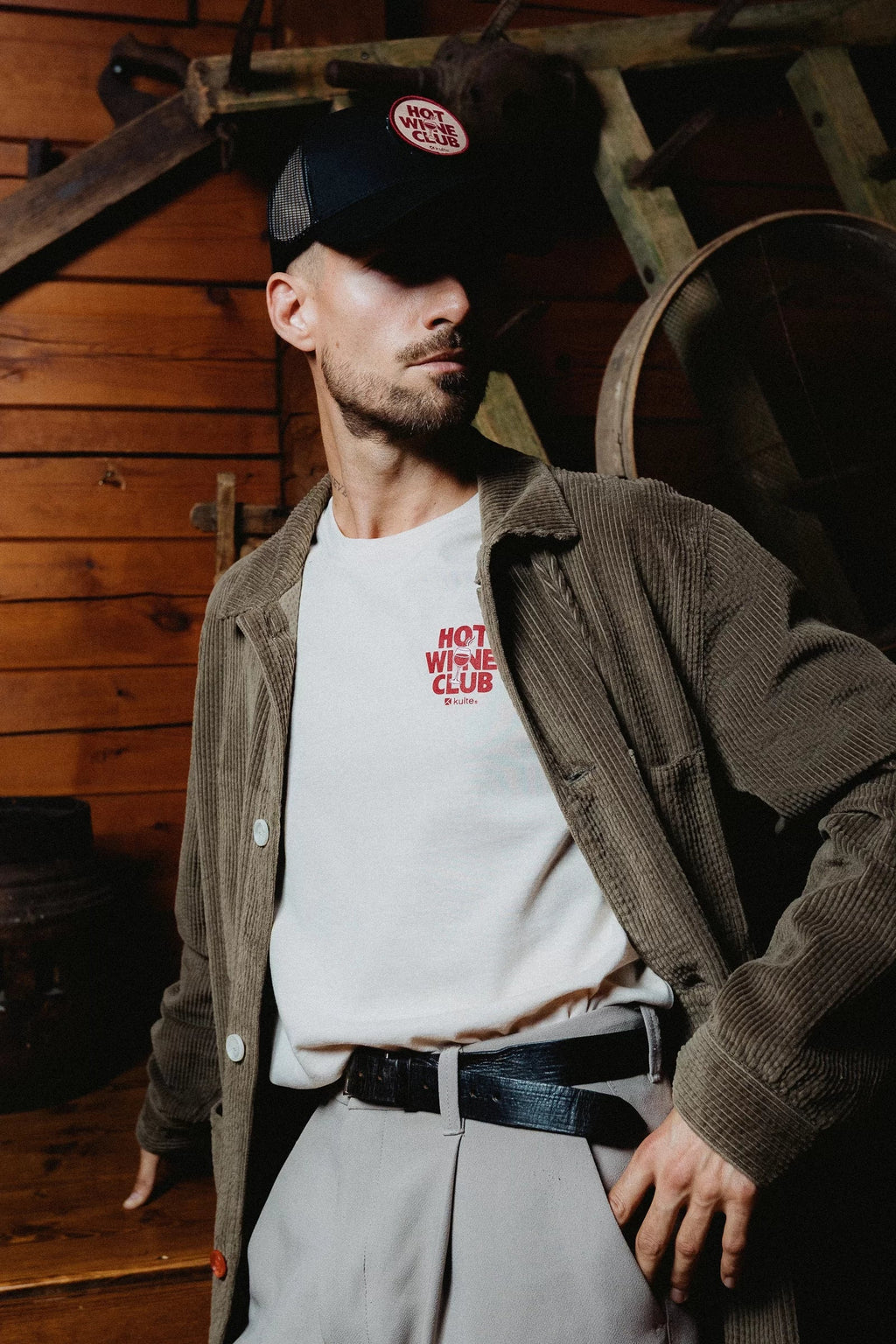 KULTE - Casquette Motif Wine Club