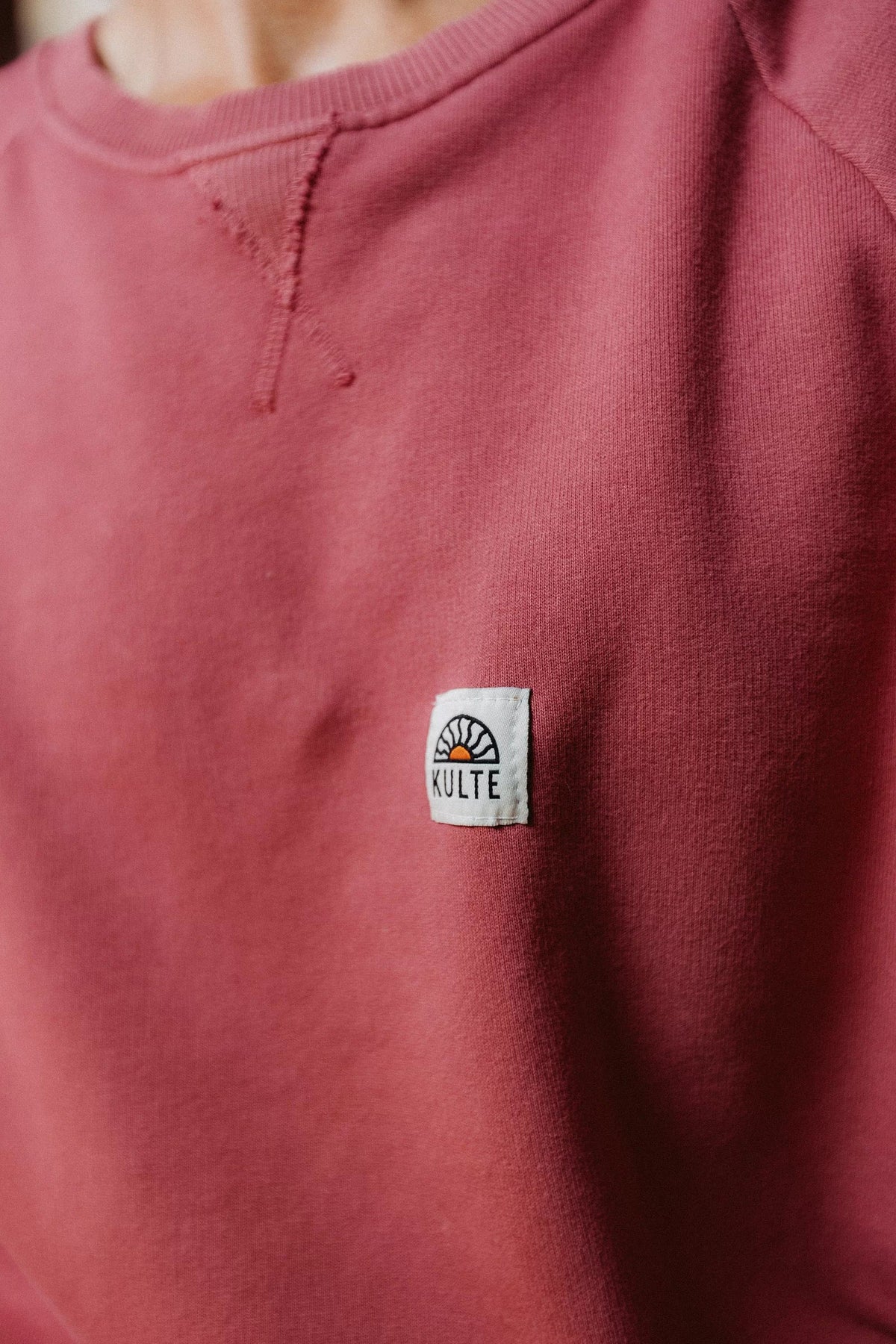 KULTE - Sweat Oversize Picto Brick Dusty
