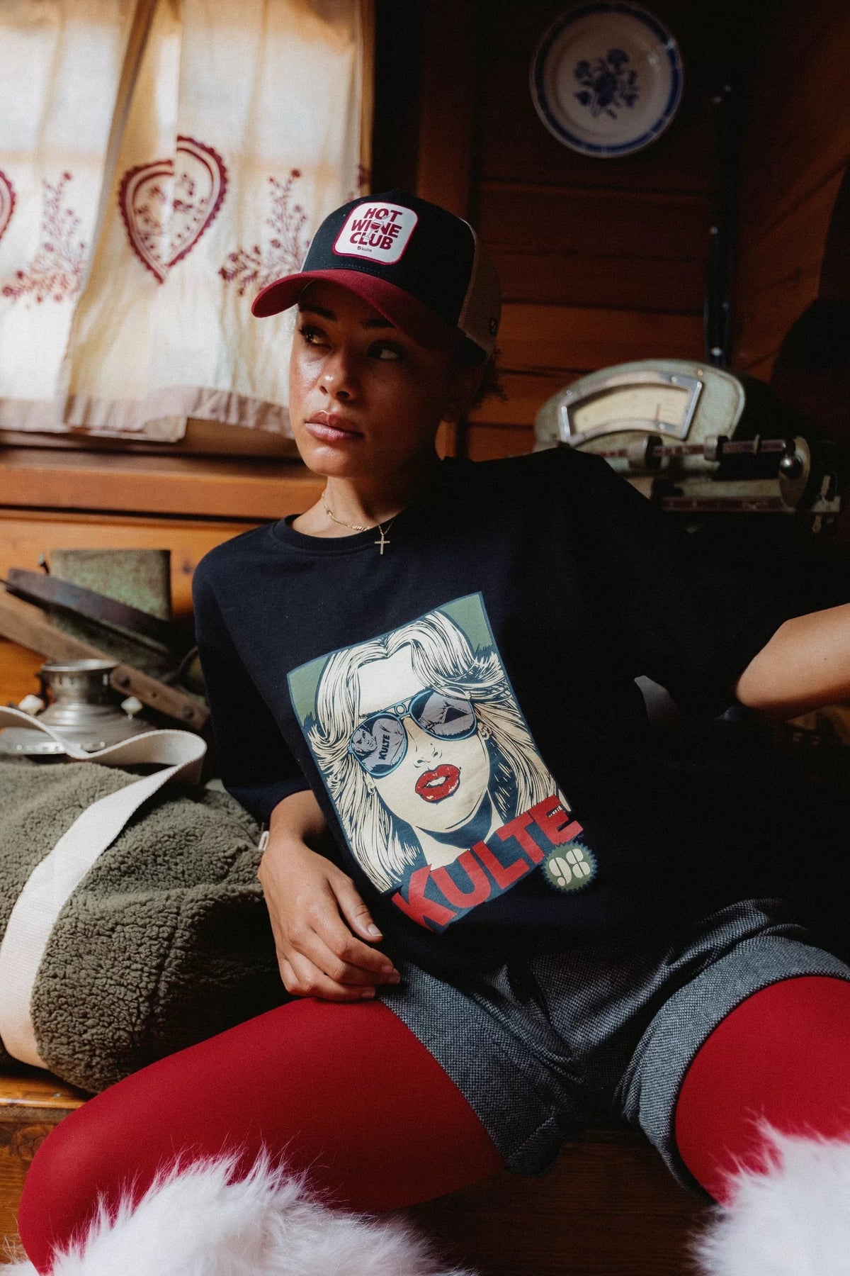 KULTE - Casquette Motif Wine Club