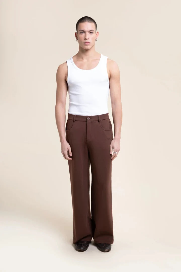 FLOTTE - Pantalon Sébastopol Chocolat