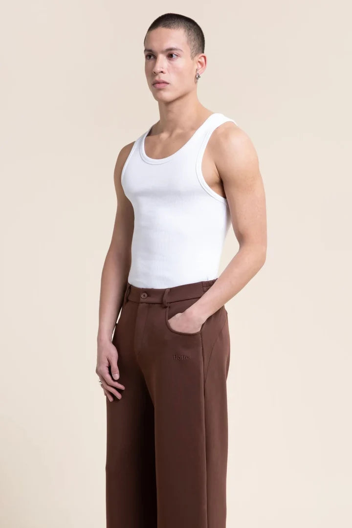 FLOTTE - Pantalon Sébastopol Chocolat