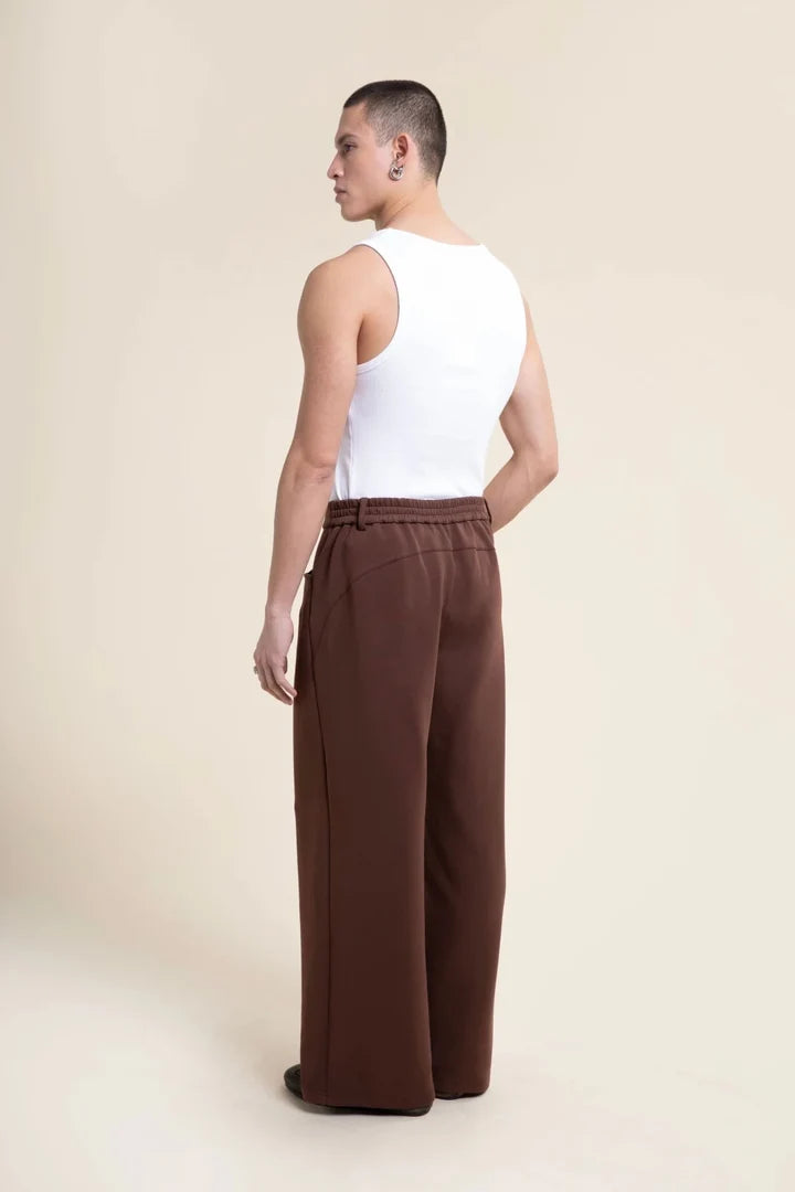 FLOTTE - Pantalon Sébastopol Chocolat